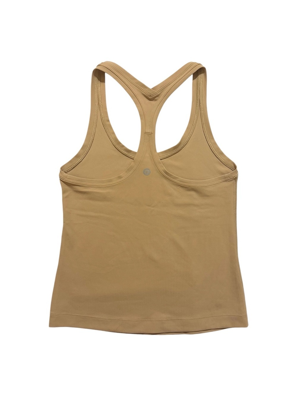 Lululemon Cool Racerback Short Tank Top *Nulu - Tan SZ 4